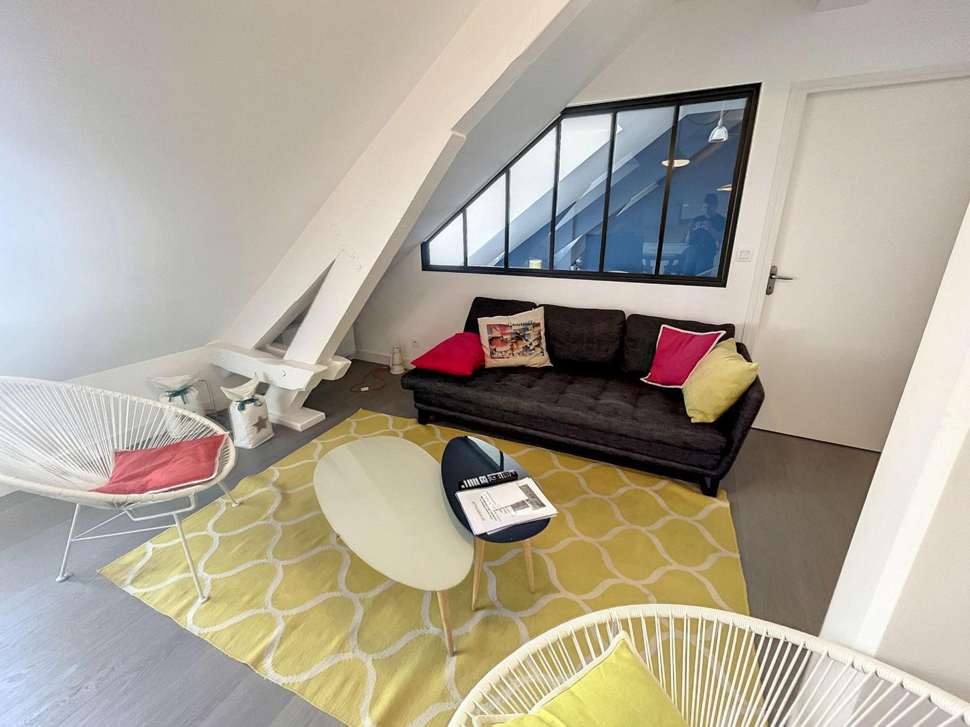 Duplex De Standing En Centre-Ville Avec Parking, Proche Port Et Plage - Fr-1-361-377 Granville Exterior photo