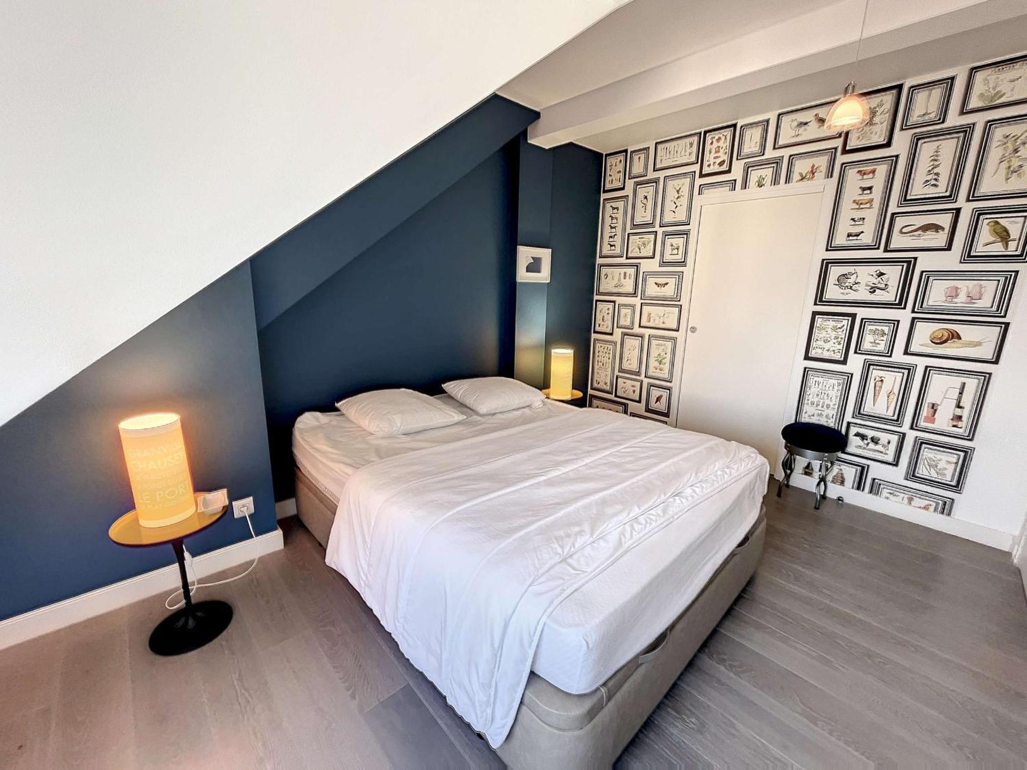 Duplex De Standing En Centre-Ville Avec Parking, Proche Port Et Plage - Fr-1-361-377 Granville Exterior photo